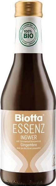 Produktbild Biotta Essenz Ingwer Bio (6 x 25 cl)