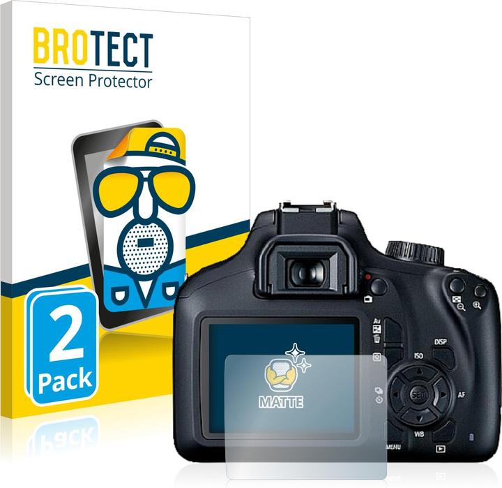 Brotect Pellicola Opaca (2 Pezzi) Per Canon Speedlite EL-1 | Antigraffio E Antiriflesso