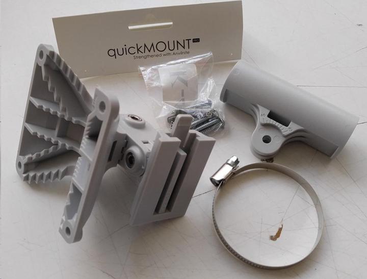 Actual product image MikroTik quickMOUNT PRO for small (Wall mount)