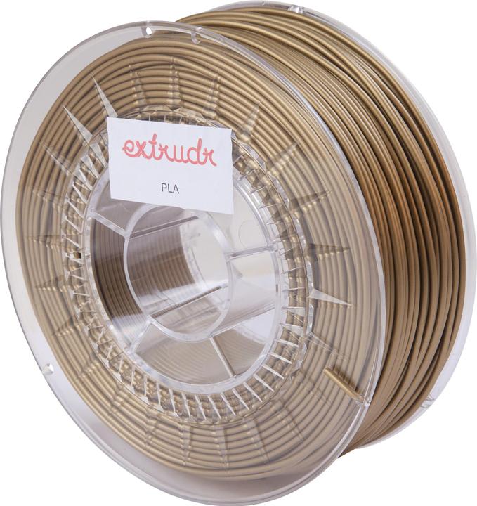 Image du produit Extrudr Filament PLA NX1 Or 3mm 1000g (PLA, 3 mm, 1000 g, Or)