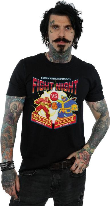 Immagine prodotto Fight Night Iron Man Vs Thanos Maglietta Uomo (4XL)