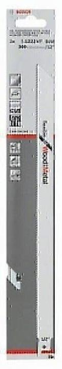 Actual product image Bosch Professional Zubehör Sabre saw blade S 1222 VF, Flexible for Wood and Metal, pack of 2