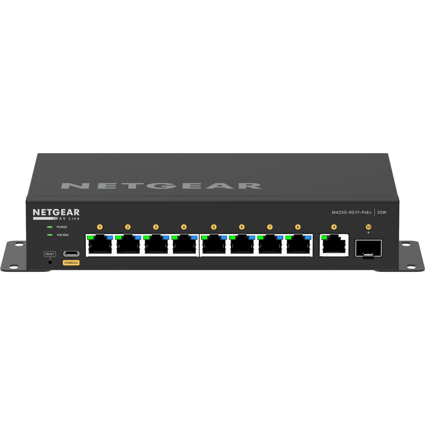 Netgear Switch GSM4210PD 10PT (10 porte), Switch di rete