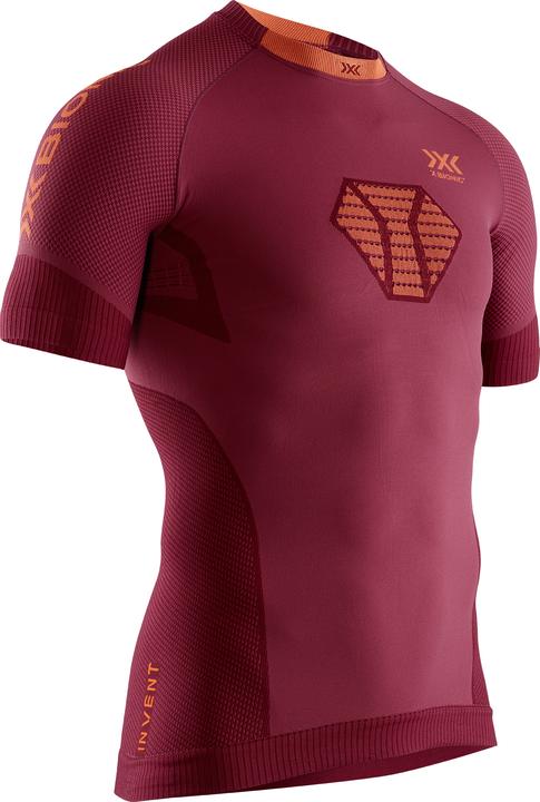 Image du produit X-Bionic MEN Invent.0 Running Shirt SH SL namib red/kurkuma orange (M)