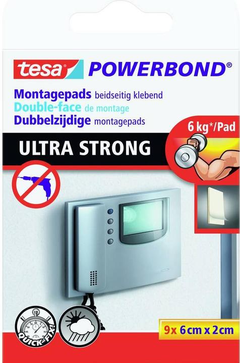 Actual product image tesa Mounting pads Powerbond