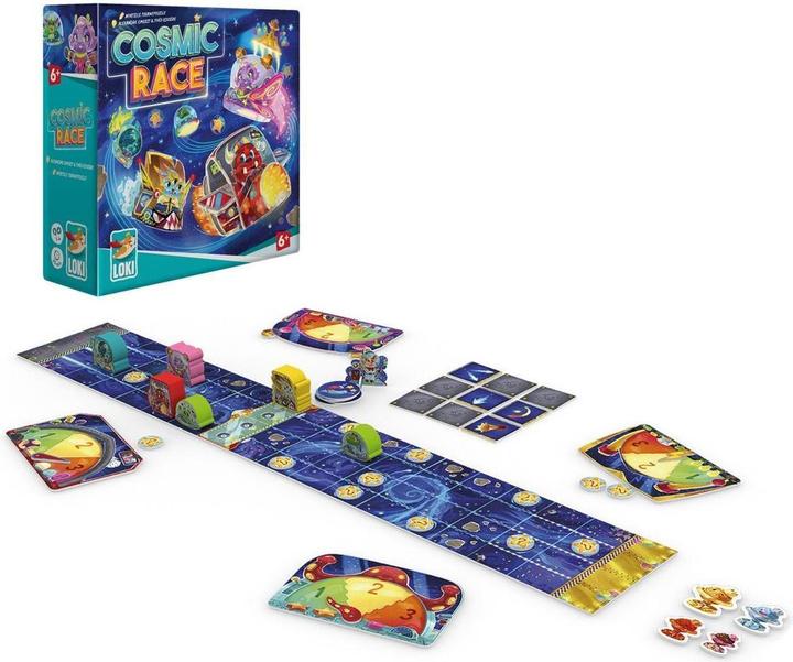 Produktbild Loki Kids 519482 - Cosmic Race (Deutsch, 1 - 4 Spieler)