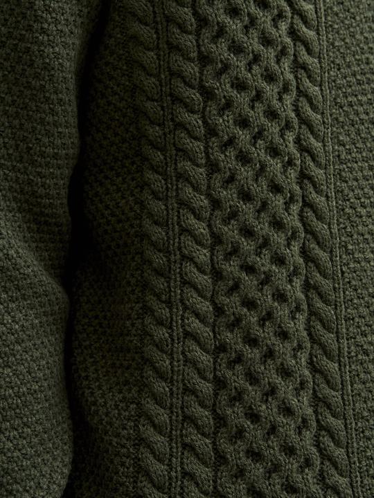 Produktbild Jack & Jones Einfarbig Strickpullover Strickpullover (L)