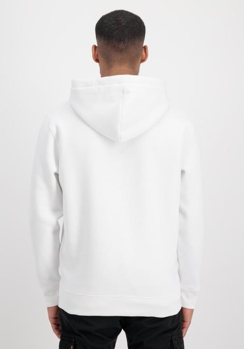 Actual product image Alpha Industries Basic Hoody Rubber Hooded Sweat (3XL)