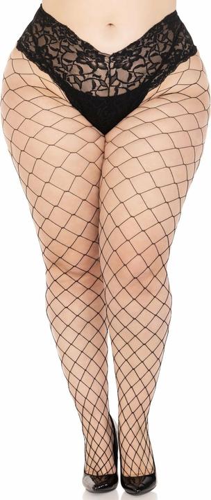 Produktbild Leg Avenue Grobmaschige Netzstrumpfhose schwarz (XL)