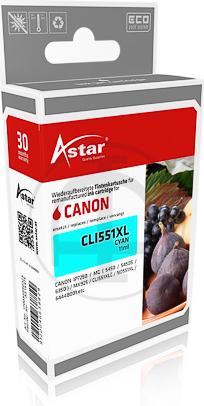 Astar 11 ml - Cyan - compatible - ink cartridge (C)