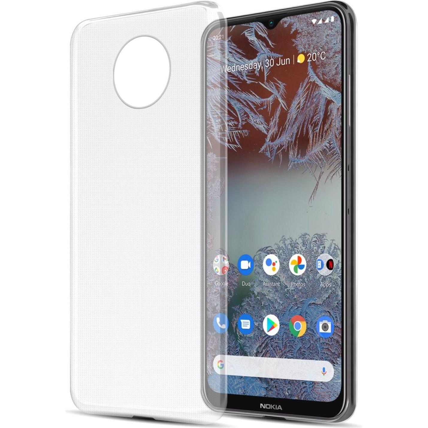 Cadorabo TPU Ultra Slim AIR Hülle (Nokia G10, Nokia G20), Smartphone Hülle, Transparent