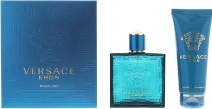 Produktbild Versace Eros Travel Set 50ml Eau De Toilette Spray + 100ml Shower Gel (Parfum Set)