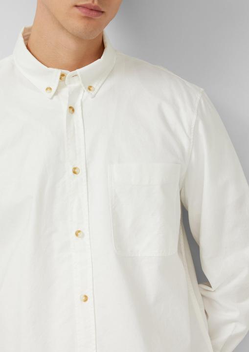 Immagine prodotto s.Oliver Hemd Regular Fit: Leichtes Langarmhemd mit Button-Down-Kragen (M)