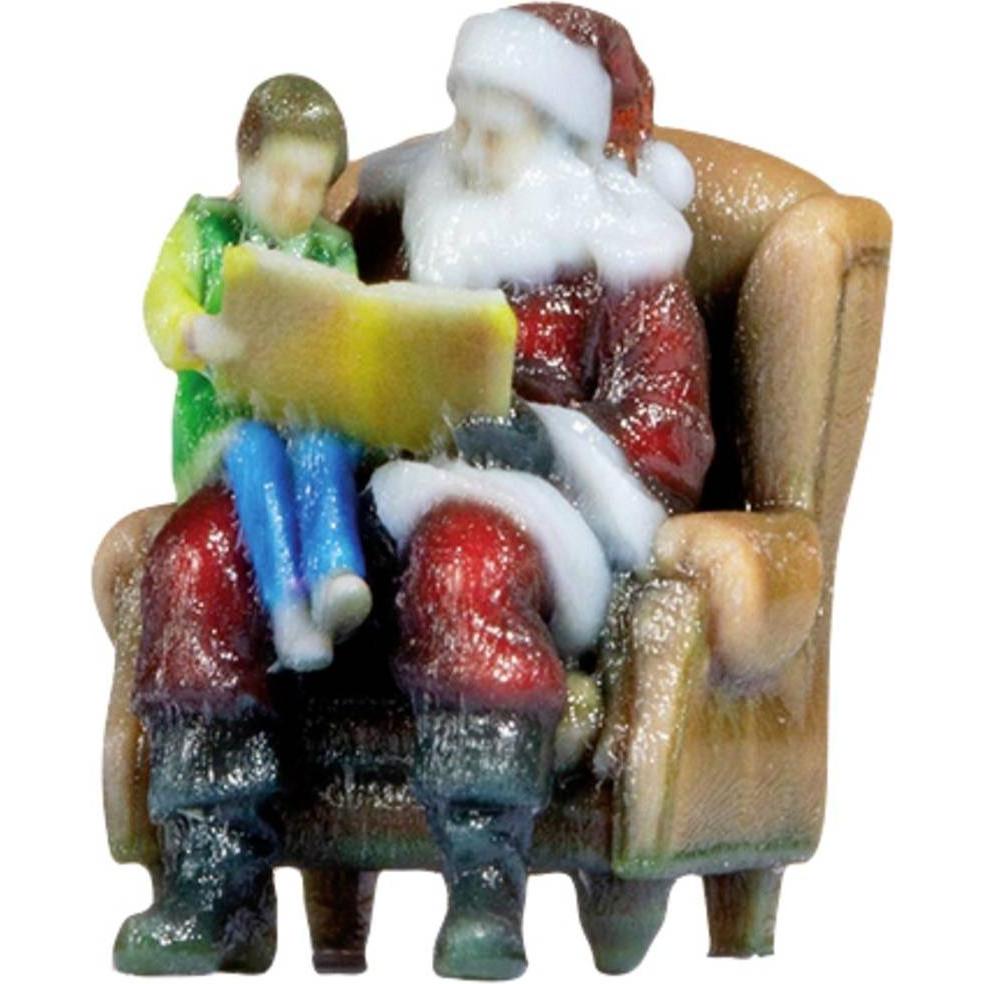 Noch Weihnachtsmann und Junge, 3D-Master