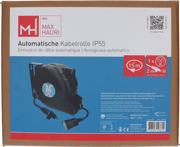 Produktbild Max Hauri MaxReeL (15 m, 1.50 mm²)