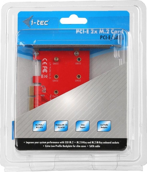 Produktbild i-tec PCI-E Karte 2x