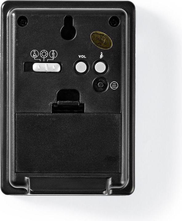 Image du produit Nedis Sonnette sans fil Alimentation par piles 3 V DC 1x CR2032 Volume : 80 dB Portée du signal : 300 m