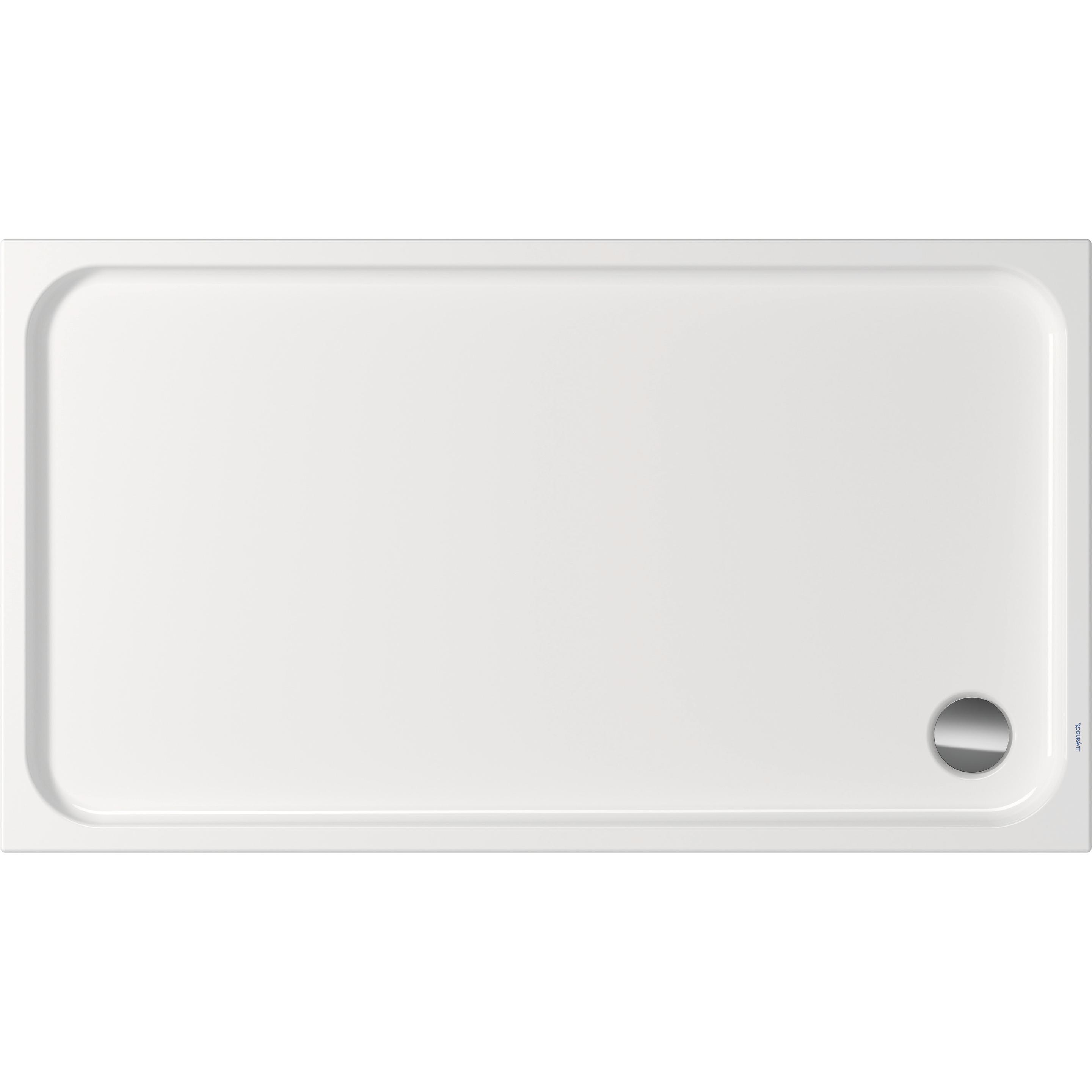 Duravit, Duschwanne, Rechteck-Duschwanne D-CODE weiss 1600x900x85mm