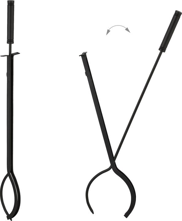 Image du produit Relaxdays Set de 5 couverts de cheminée (20 x 20 x 78 cm)