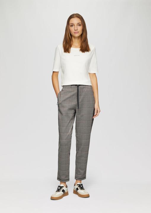 Image du produit S.Oliver Hose Karierte Jogg Pants mit Gummizug (40)