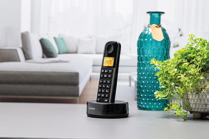 Image du produit Philips Téléphone sans fil DECT Téléphone noir