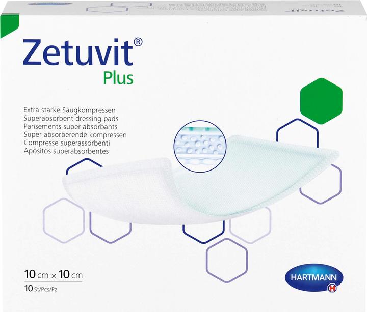 Produktbild Zetuvit Plus Absorptionsverband 10x10cm