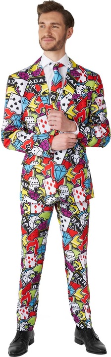 Produktbild OppoSuits Casino Icons Partyanzug (L)