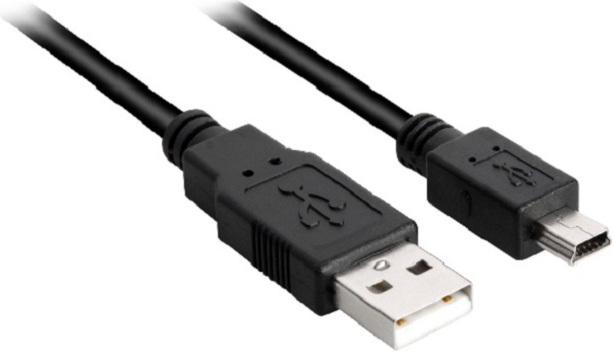 Sharkoon USB 2.0 A auf Mini-B (0.50 m, USB 2.0)