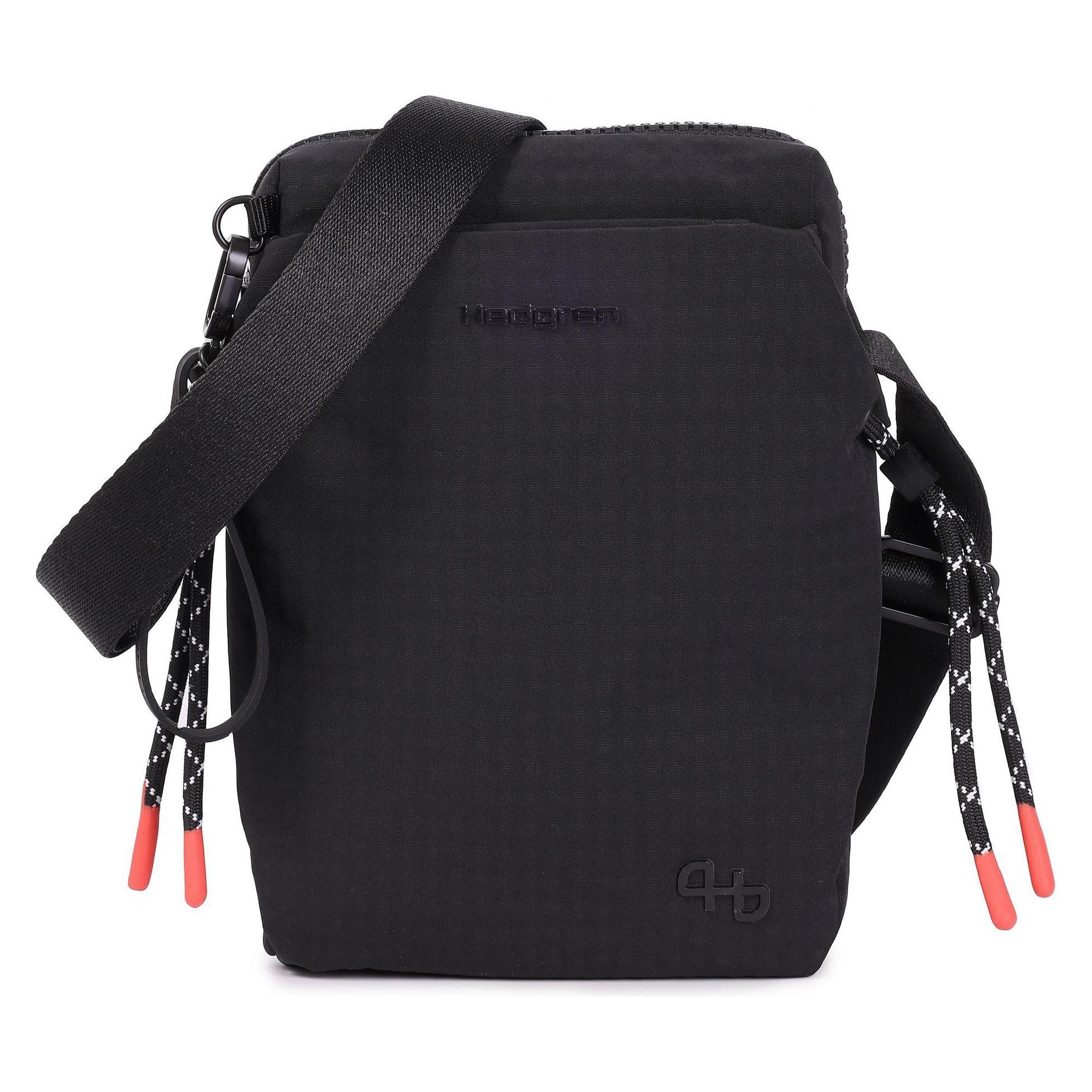 Hedgren, Damen, Handtasche, String Sipho Mini Bag Umhängetasche 13 Cm, Schwarz
