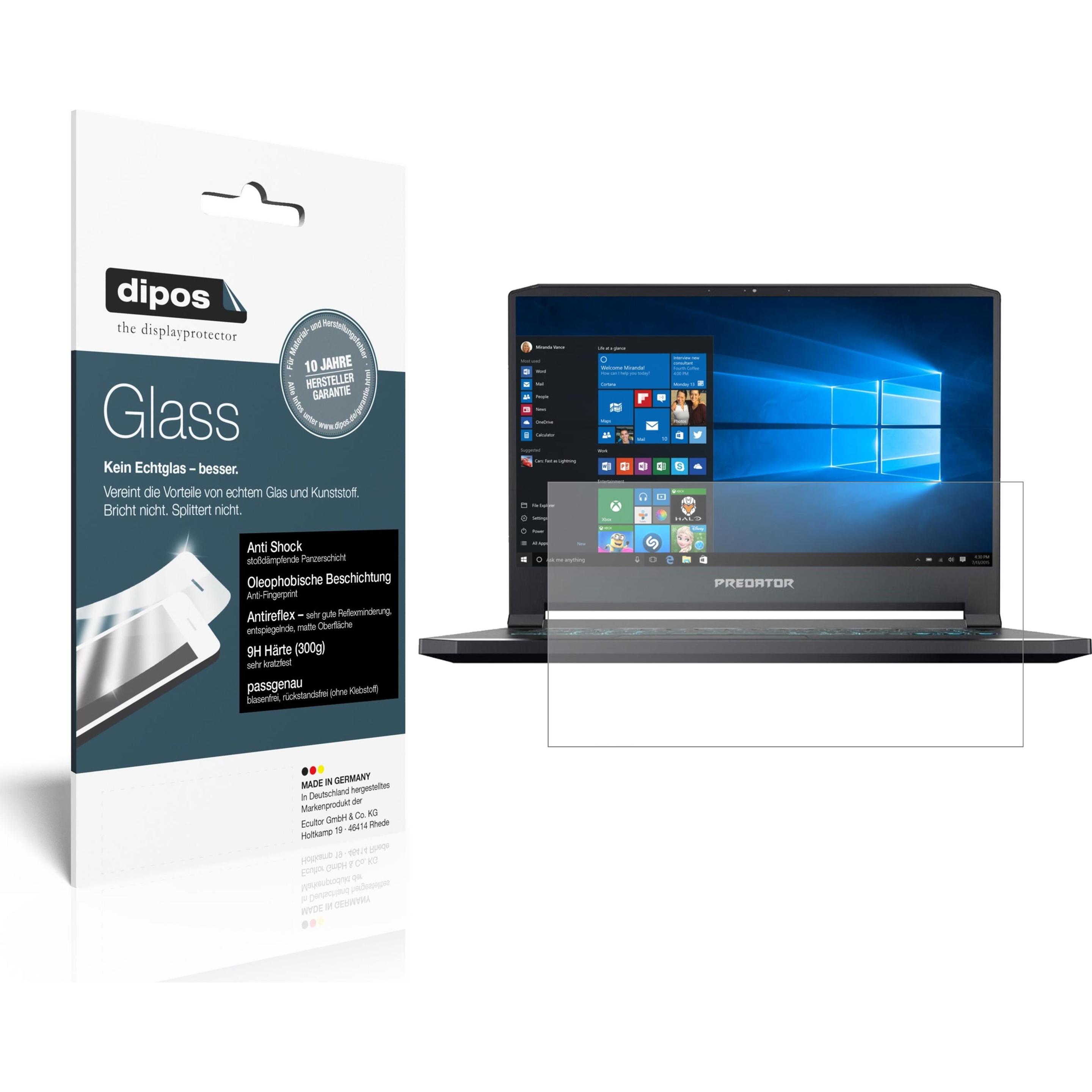 Dipos Displayschutz Anti-Shock (2 Stück, Triton 500), Tablet Schutzfolie