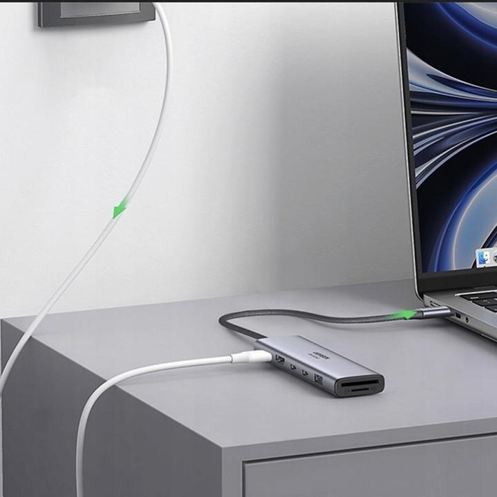 Image du produit Ugreen USB-C 7-in-1 - HUB (USB-C, 7 ports)