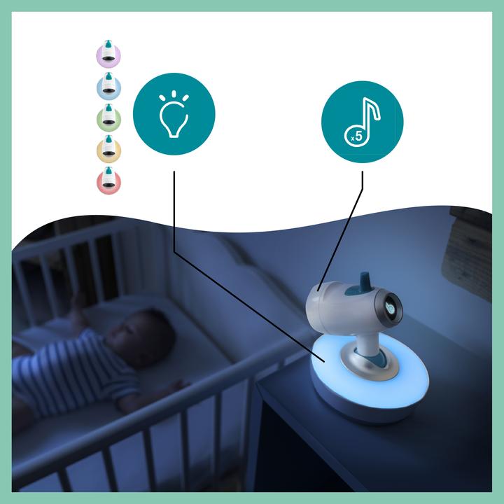 Produktbild Babymoov Zusatzkamera YOO-Moov (Babyphone mit Kamera, 300 m)