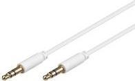 Actual product image Goobay 3.5 mm jack connection cable, gold plated (1.50 m)