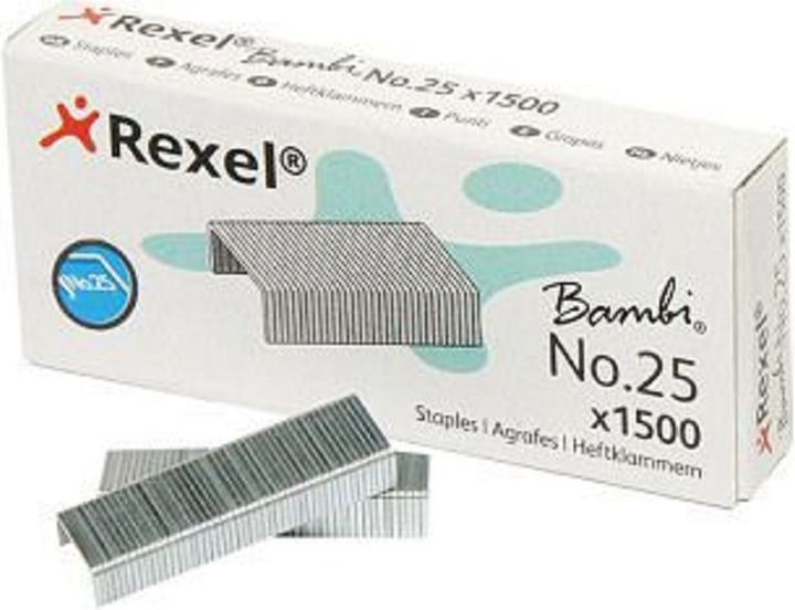 Actual product image Rexel Staples No. 25 (2500 x)