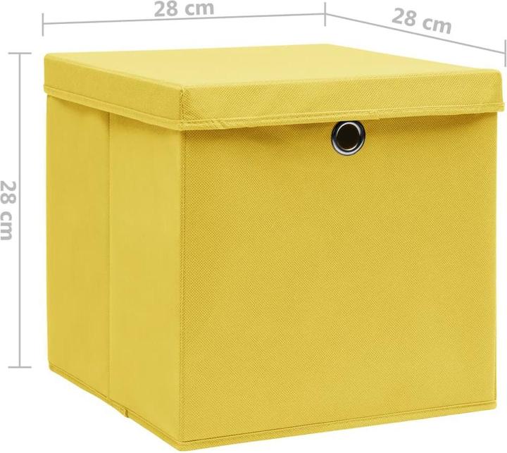 Actual product image vidaXL Aufbewahrungsbox (28 cm, 10x)