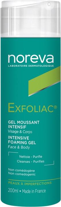 Image du produit Noreva EXFOLIAC Gel nettoyant, 200 ml GEL (Gel nettoyant, 200 ml)