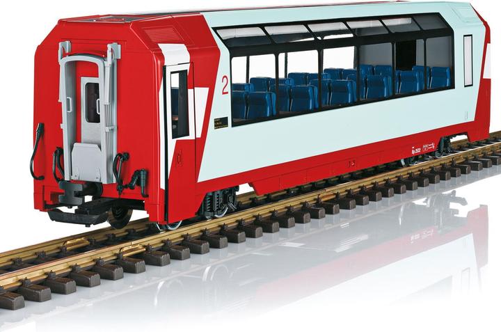 LGB Carrozza panoramica RhB di 2a classe (Traccia G)