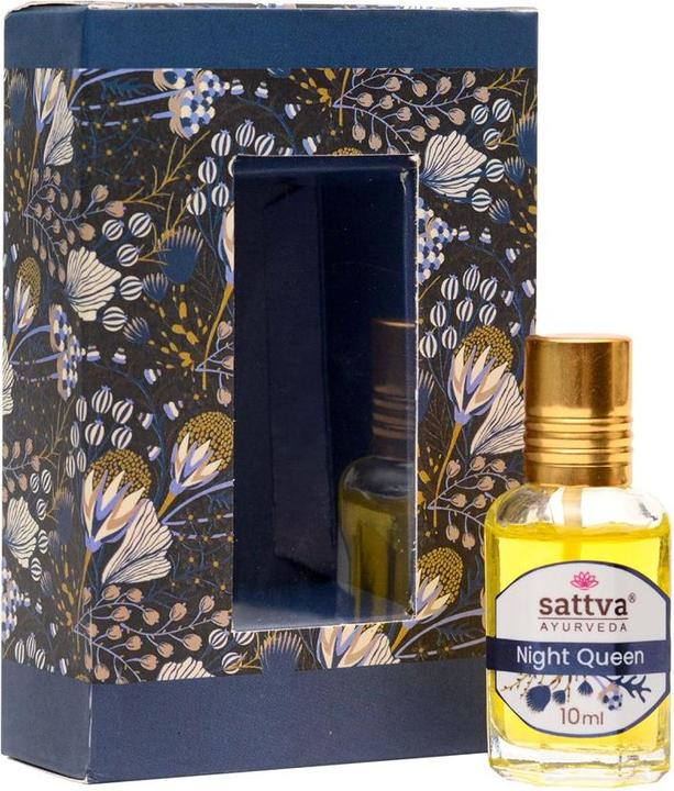 Produktbild Sattva Ayurveda Parfüm in der Ölkönigin der Nacht 10 ml - Sattva (Eau de Parfum, 10 ml)
