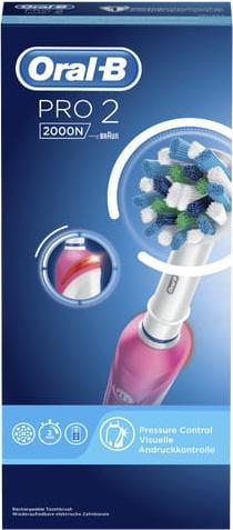 Actual product image Oral-B Pro 2 2000 CrossAction