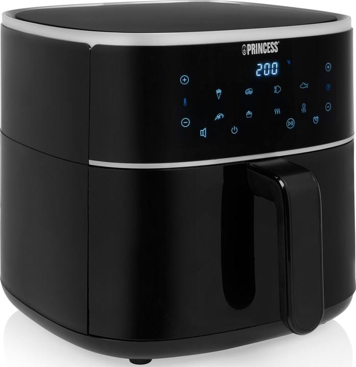 Produktbild Princess 01.182244.01.001 Fritteuse Single 6 L Unabhängig 1500 W Heissluftfritteuse Schwarz