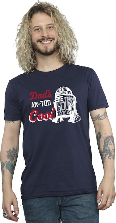 Immagine prodotto Star Wars Dads R2 Cool Maglietta Uomo (4XL)