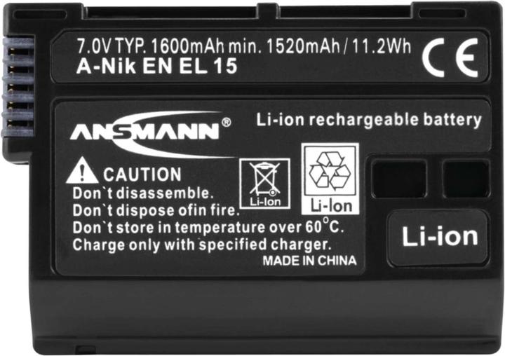Image du produit Ansmann A-Nik FR EL 15 (Batterie de l'appareil photo)