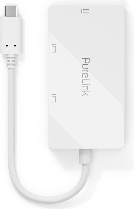 Produktbild Purelink USB-C zu (DVI, HDMI, VGA, 22.40 cm)