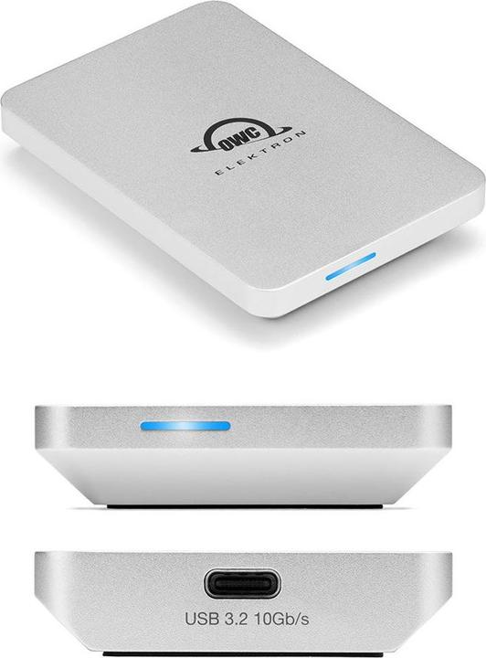 Productafbeelding OWC 480GB Envoy Pro Electron ultracompacte USB-C 10Gb/s stof- en waterbestendige robuuste - (0.48 TB)