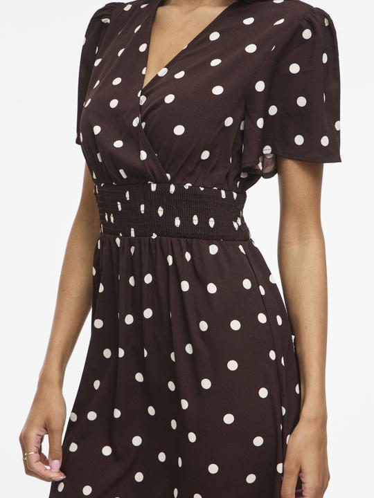 Produktbild Vila VIMATHILDE Kurzärmeliges Maxikleid (36)