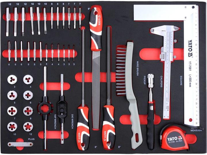 Actual product image Yato WORKSHOP CABINET + 211 pcs. TOOLS 55290 (211x)