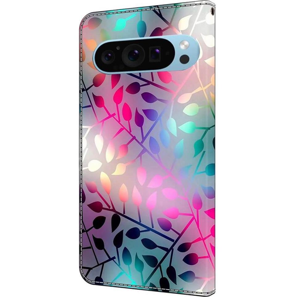 Cover-Discount Google Pixel 9 / 9 Pro - Tasche Hülle mit Motiv (Google Pixel 9 Pro), Smartphone Hülle, Grün