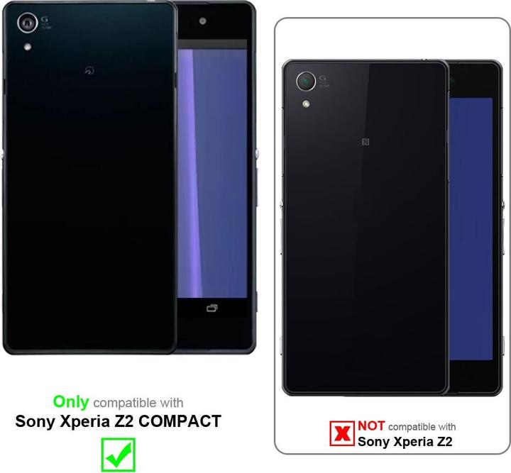 Image du produit Cadorabo Coque pour Sony Xperia Z2 COMPACT universel avec Clip (Sony Xperia Z2 Compact)