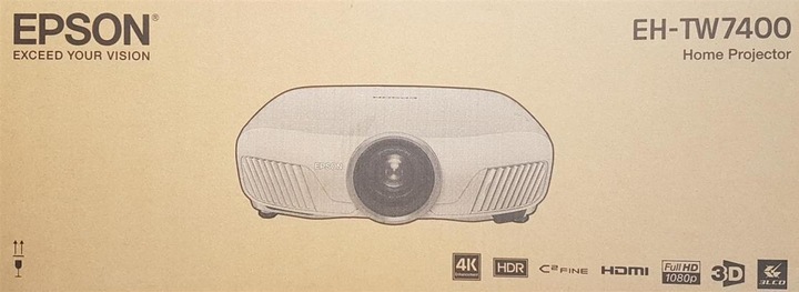Actual product image Epson EH-TW7400 (Full HD, 2400 lm, 1.35 - 2.84:1)