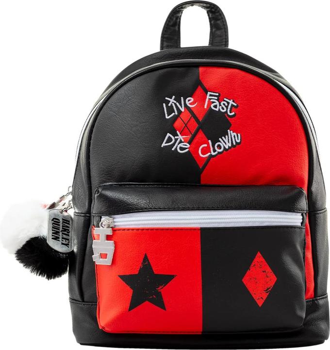 Produktbild Harley Quinn Rucksack Live Fast Die Clown Die Selbstmordkommando